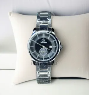 Premium Calvin Klein Silver Stainless Steel Watch