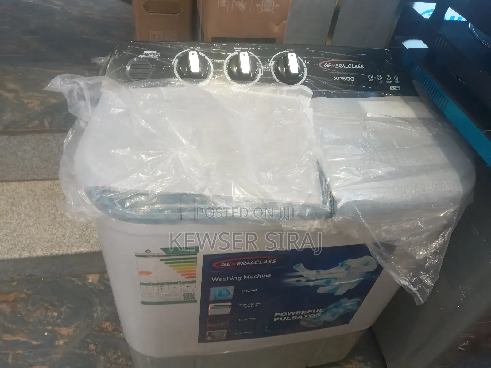 10kg የልብስ ማጠቢያ ማሽኝ Manual System
