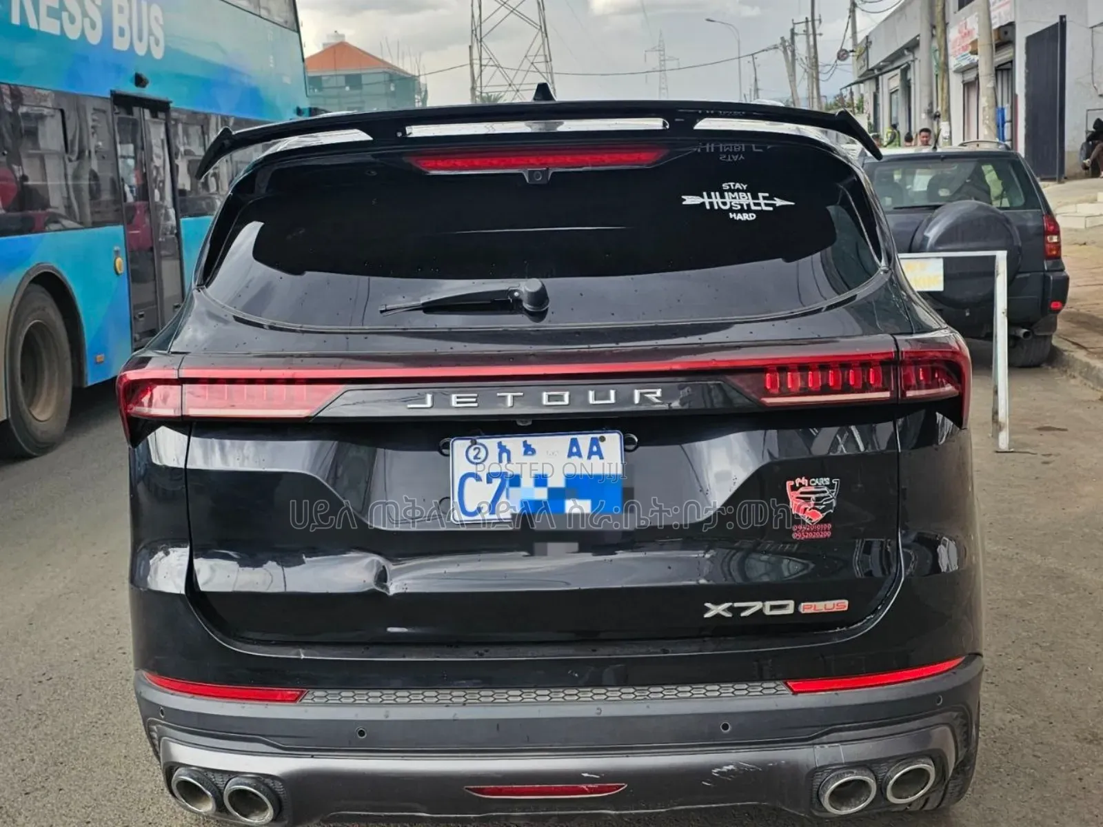 Jetour X70 Plus 2023 Matt Black