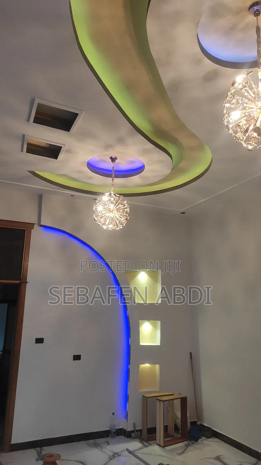 Furnished 4bdrm House in L-Shape New Home, Akaky Kaliti for sale