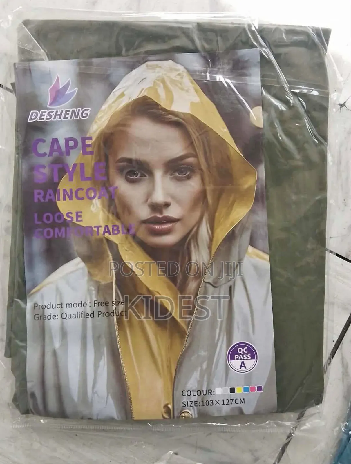 Rain Jacket for Adults and Kids
