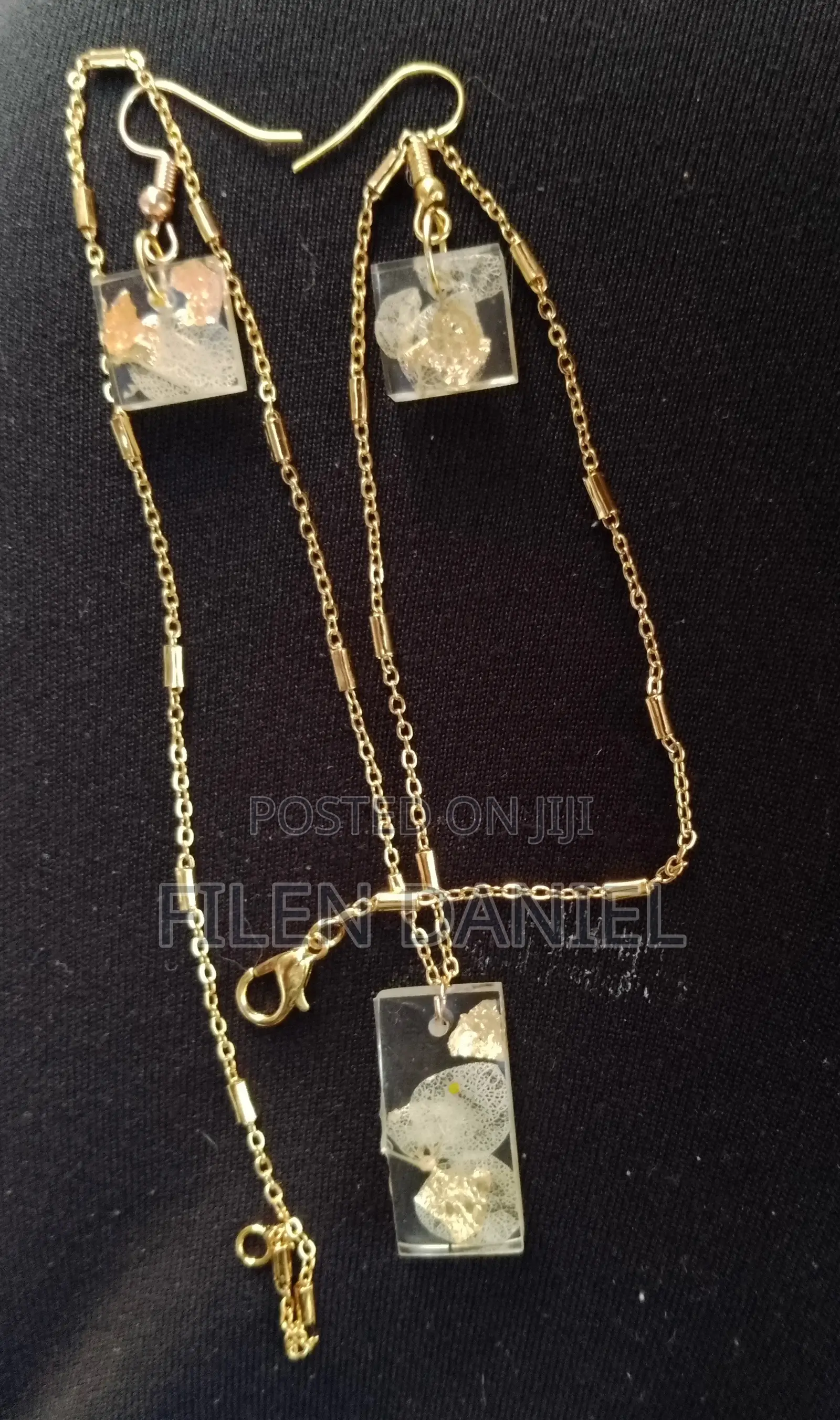 Necklace and Earrings
