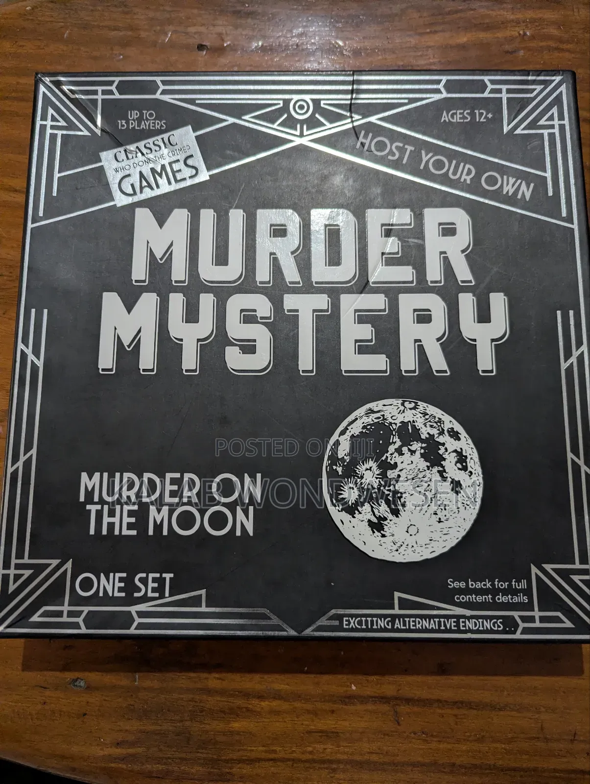 Murder Mystery Board Game