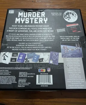 Murder Mystery Board Game