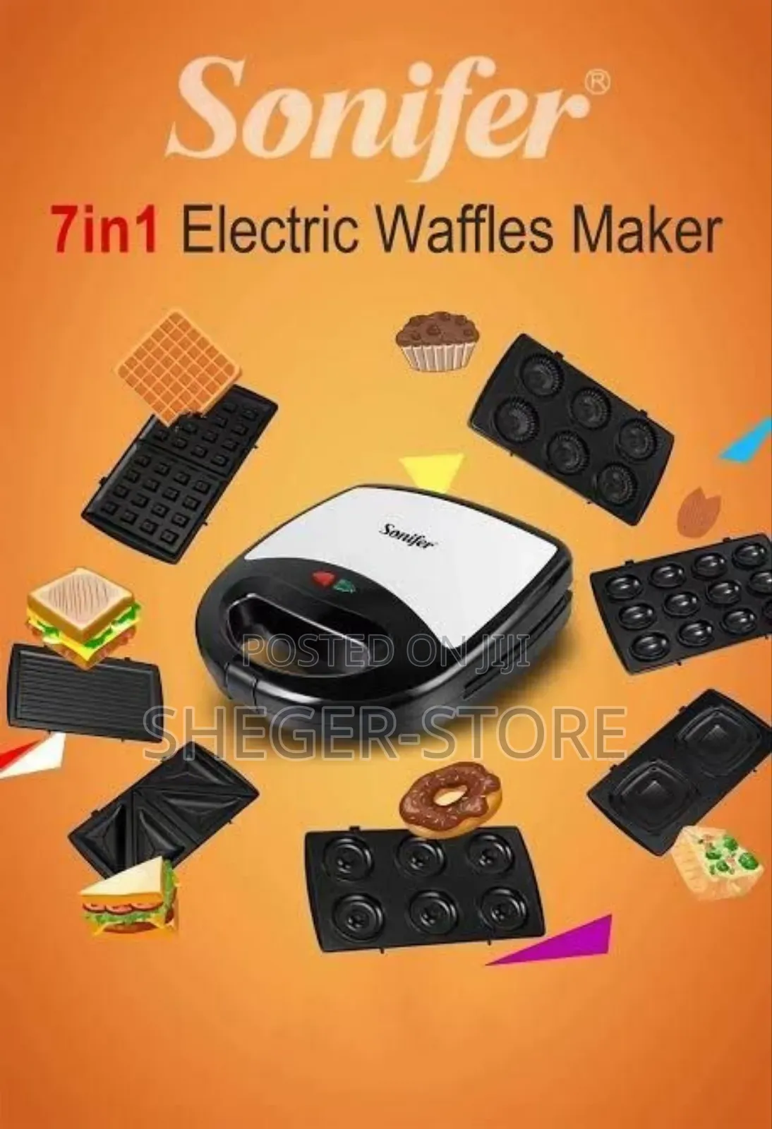 Brand New Sonifer Waffle Maker Series