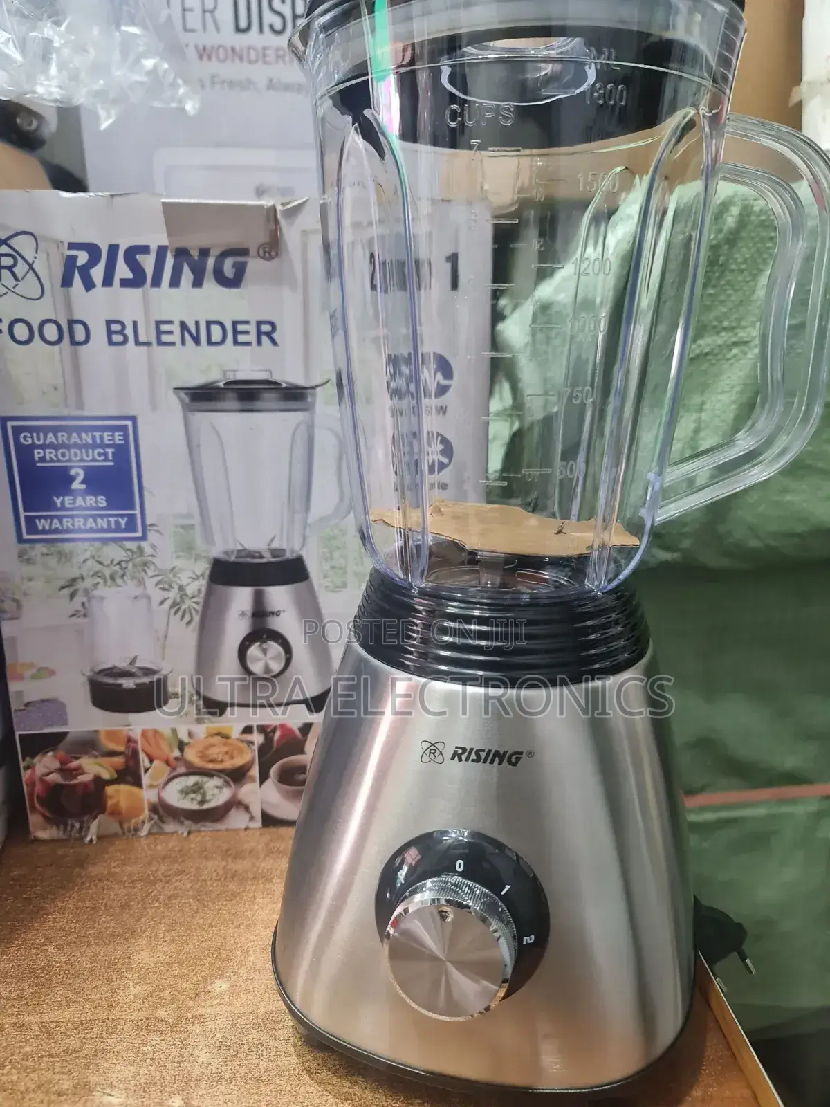 Rising Jucier Is a 2-in-1 Food Blender Designed for Kitchen Use.