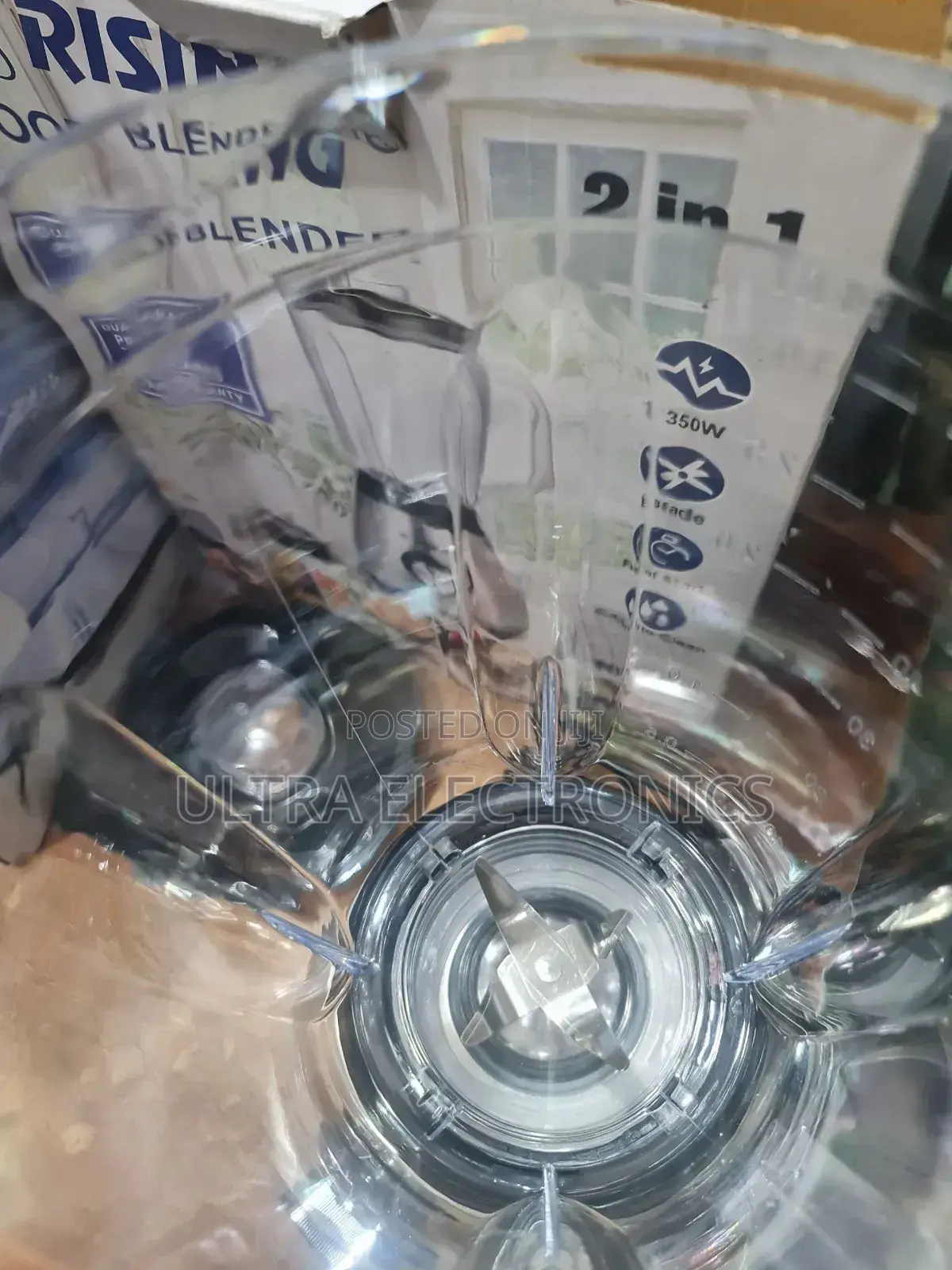 Rising Jucier Is a 2-in-1 Food Blender Designed for Kitchen Use.