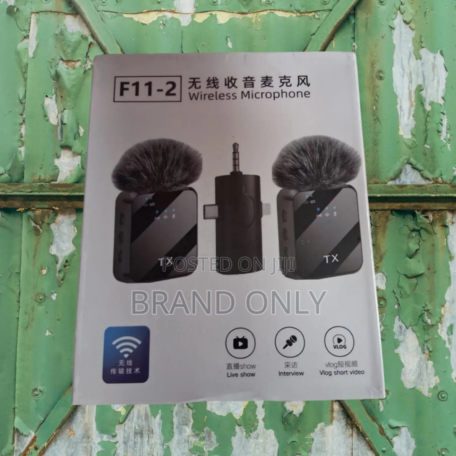F11-2 Wireless Mic – Perfect for Live Streaming