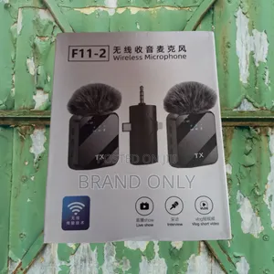 F11-2 Wireless Mic – Perfect for Live Streaming