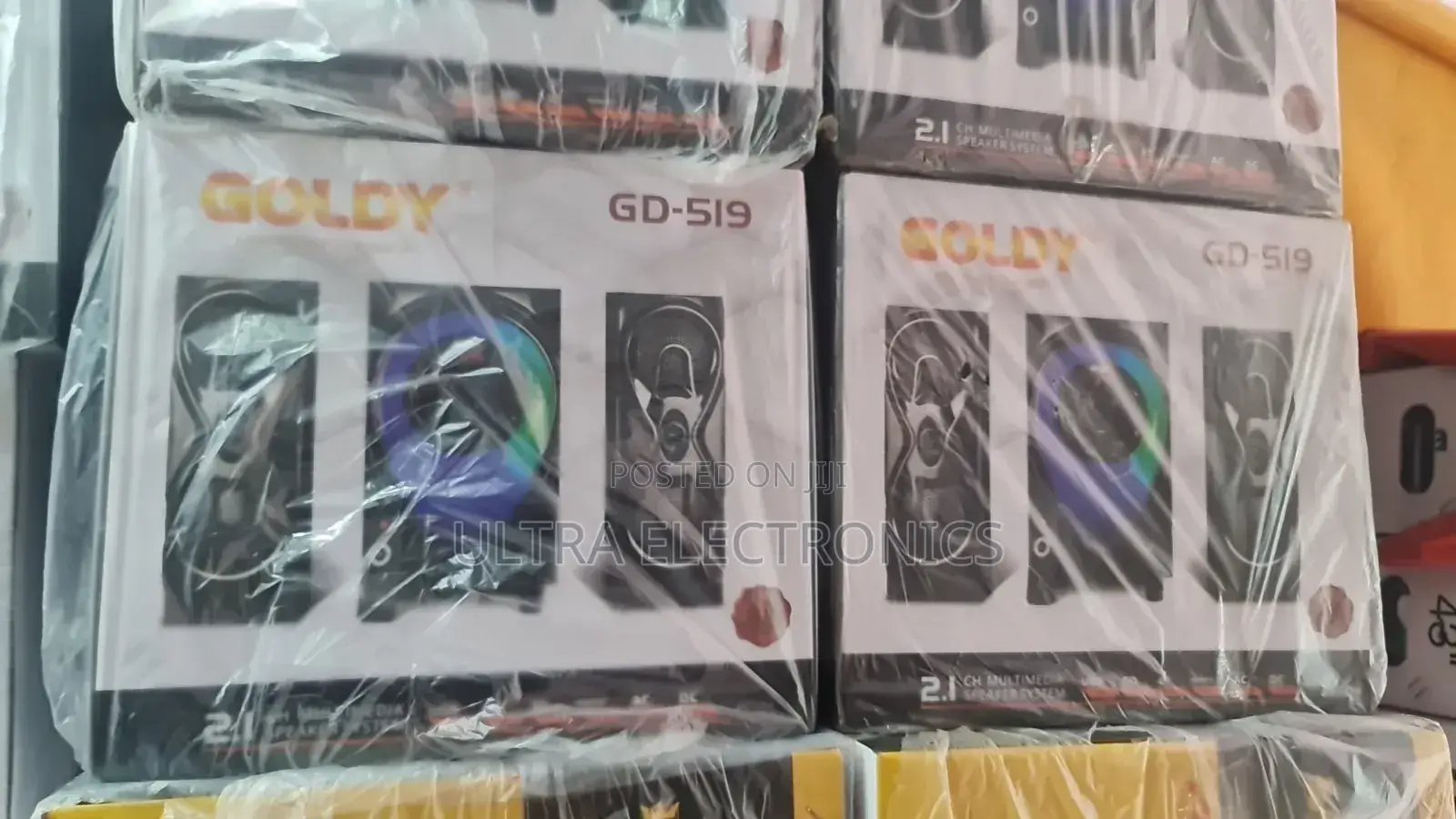 Speaker Goldy Gd-519 2.1system.2.1 Channel Multimedia Speaker