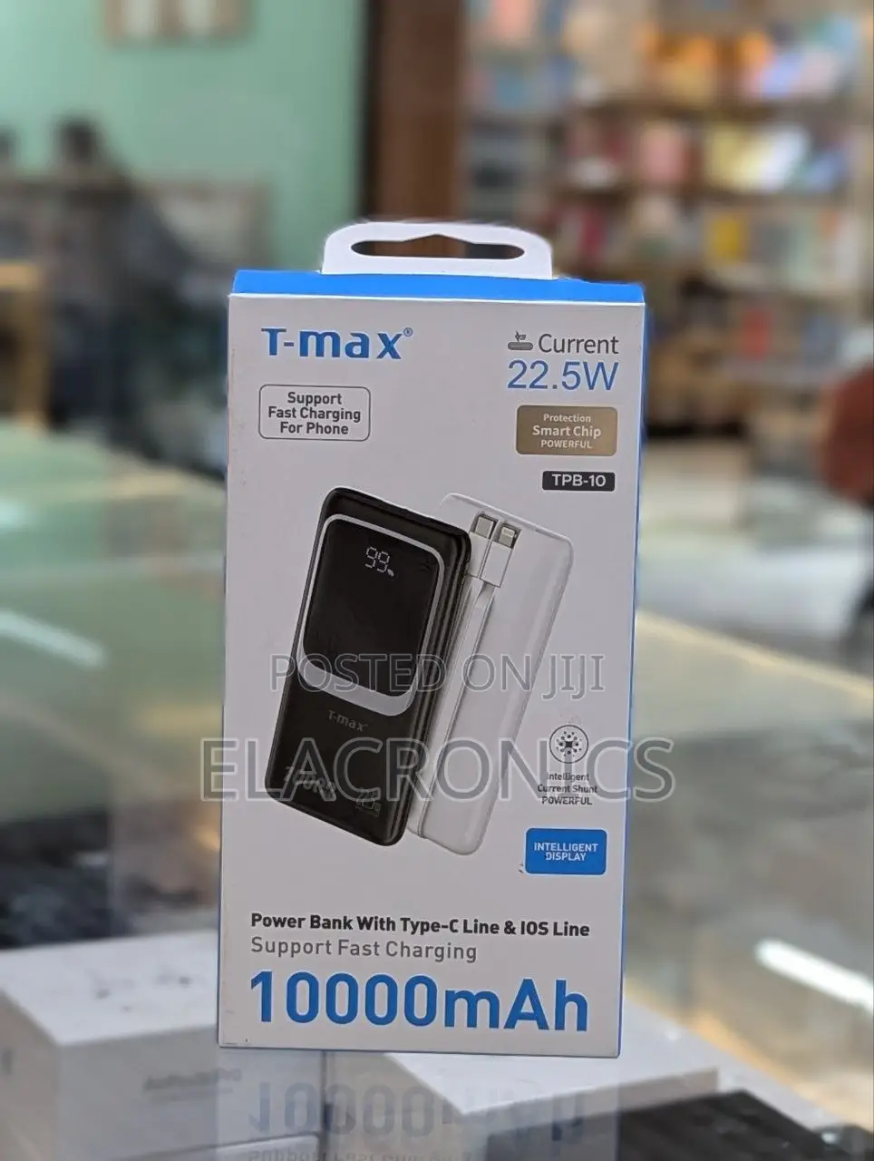 Power Bank T Max 10000mah (Original Fast Charge)⁠