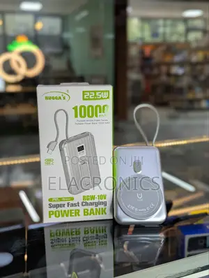 Magnetic Wireless Powerbank 10000mah (Built-in Type-C)