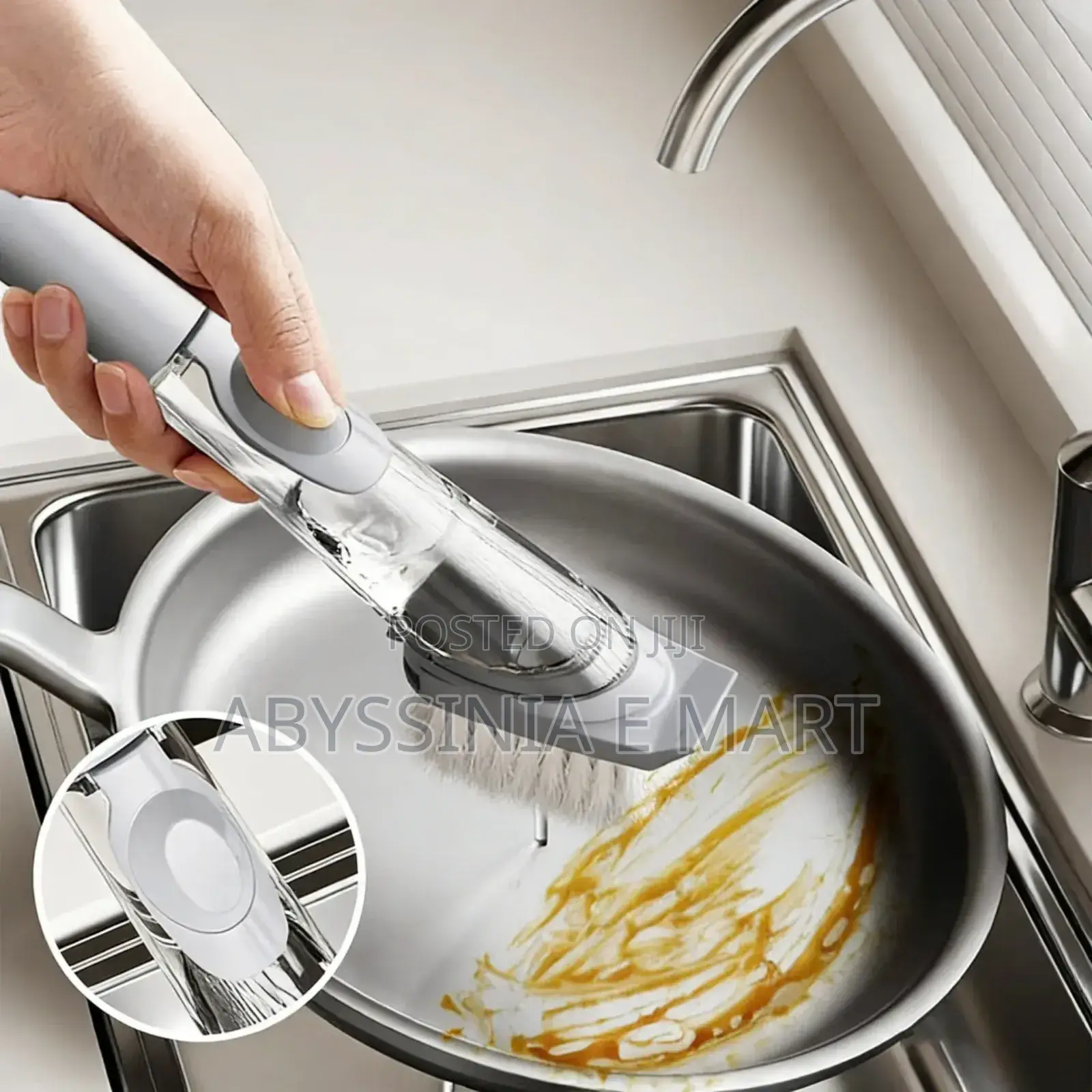 Durable Automatic Cleaning Brush