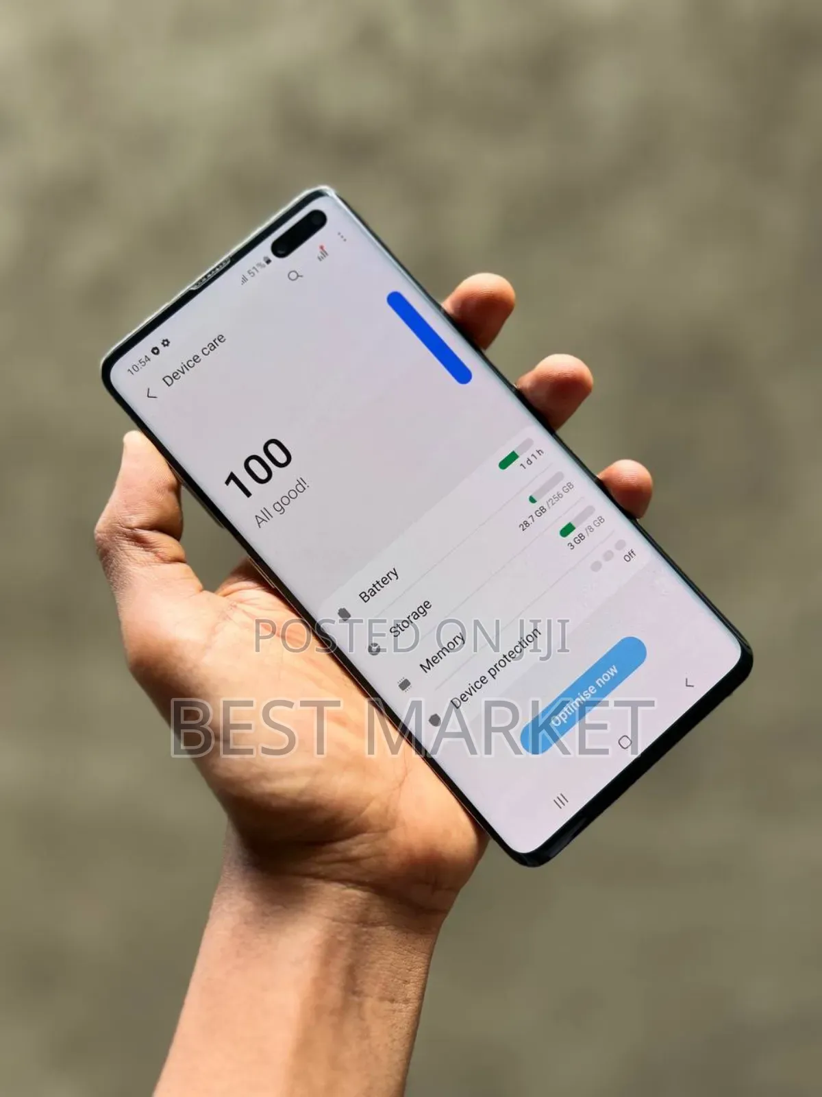 Samsung Galaxy S10 5G 256 GB Blue