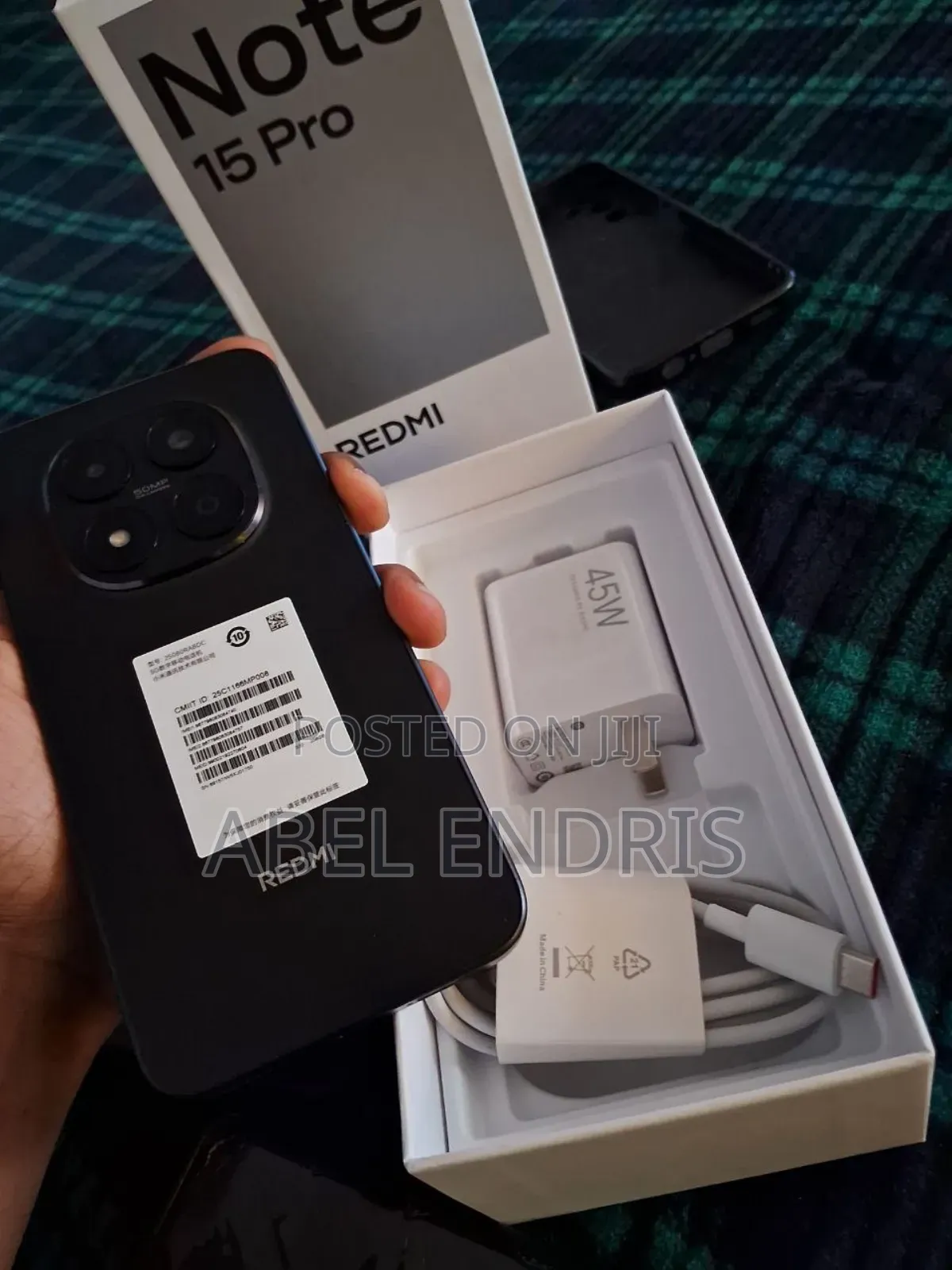New Mobile Phone 256 GB Black