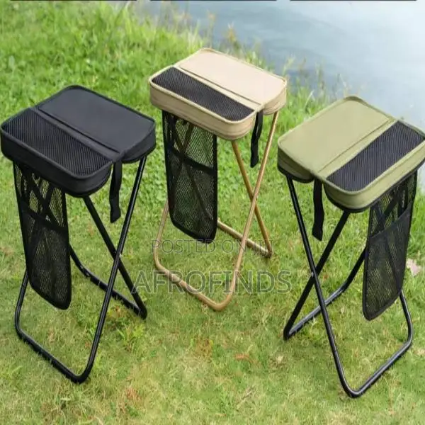 የ2026 አዲስ የሚታጠፍ ቦርሳ ወንበር (Foldable Backpack Stool)
