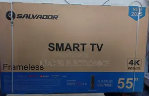 Salvador 55" Smart Tv – Uhd Frameless (2025)