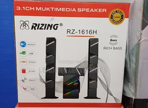 Rizing 3.1 Channel Multimedia Speaker System