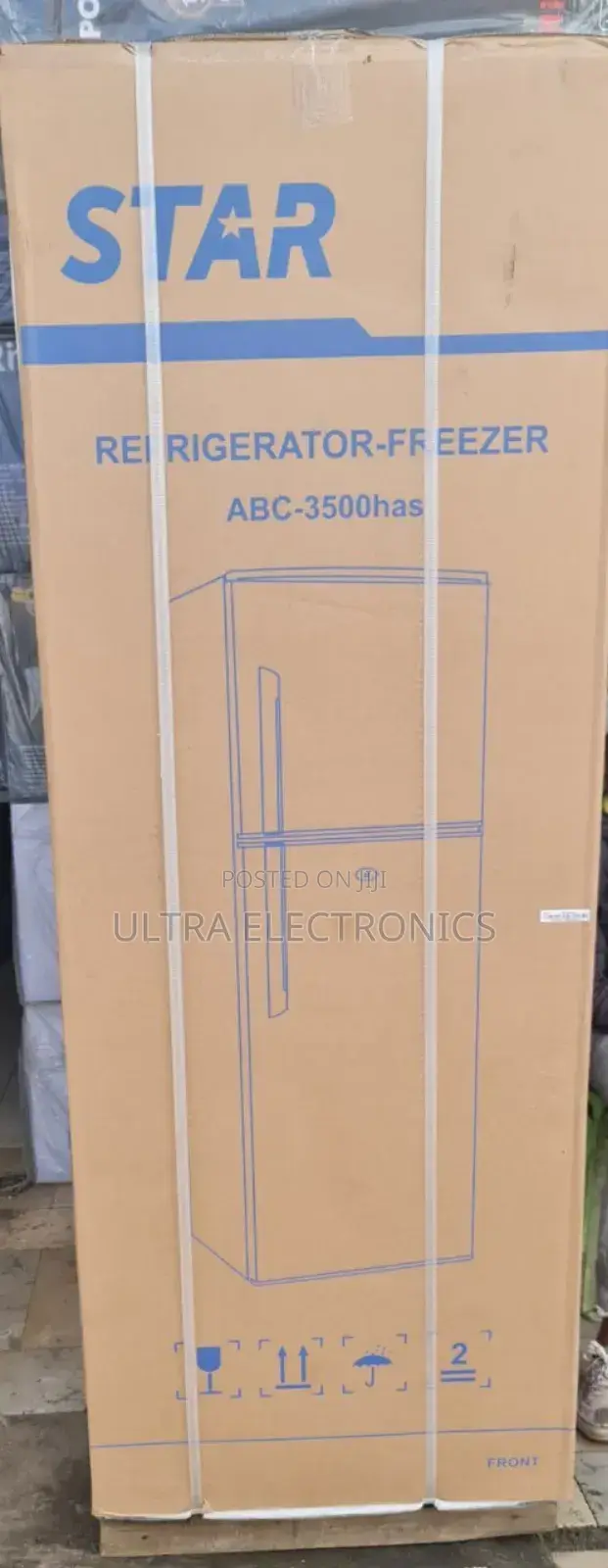 Star Refrigerator-Freezer, Model Abc-3500has, Featuring