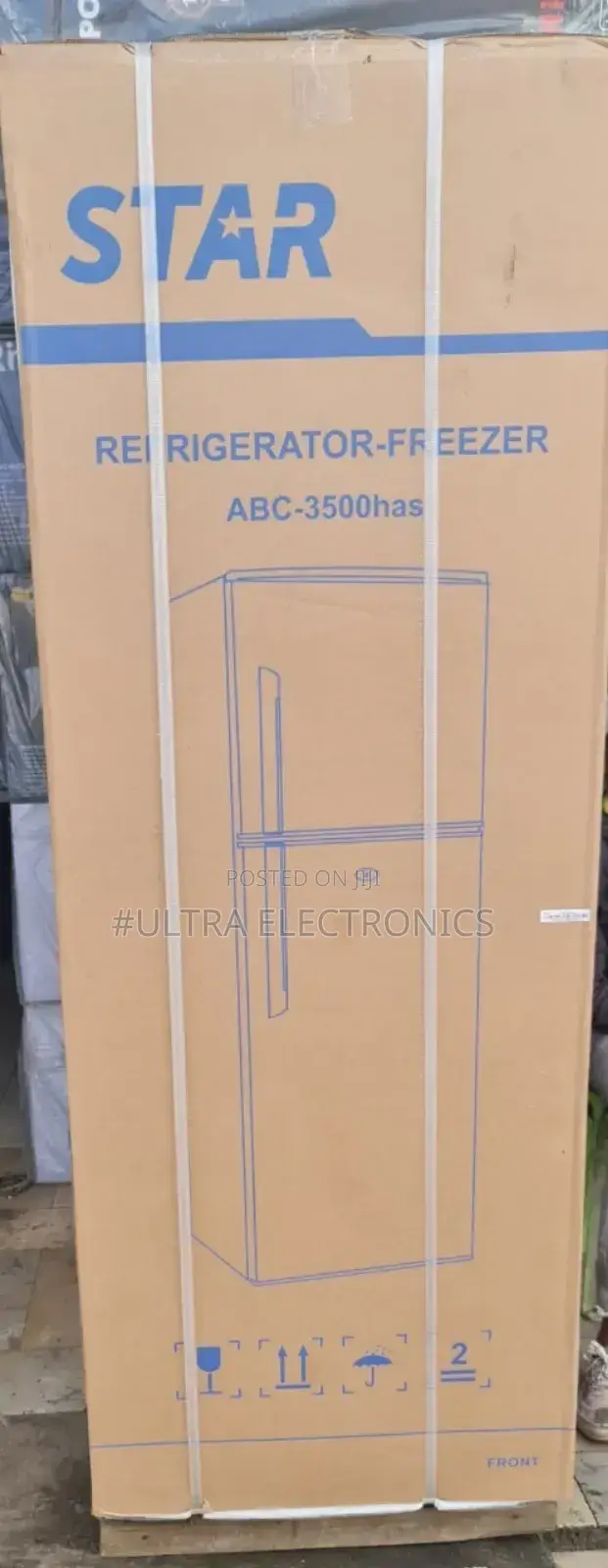 Star Refrigerator-Freezer, Model Abc-3500has, Featuring