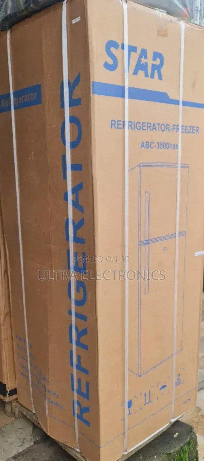 Star Refrigerator-Freezer, Model Abc-3500has, Featuring