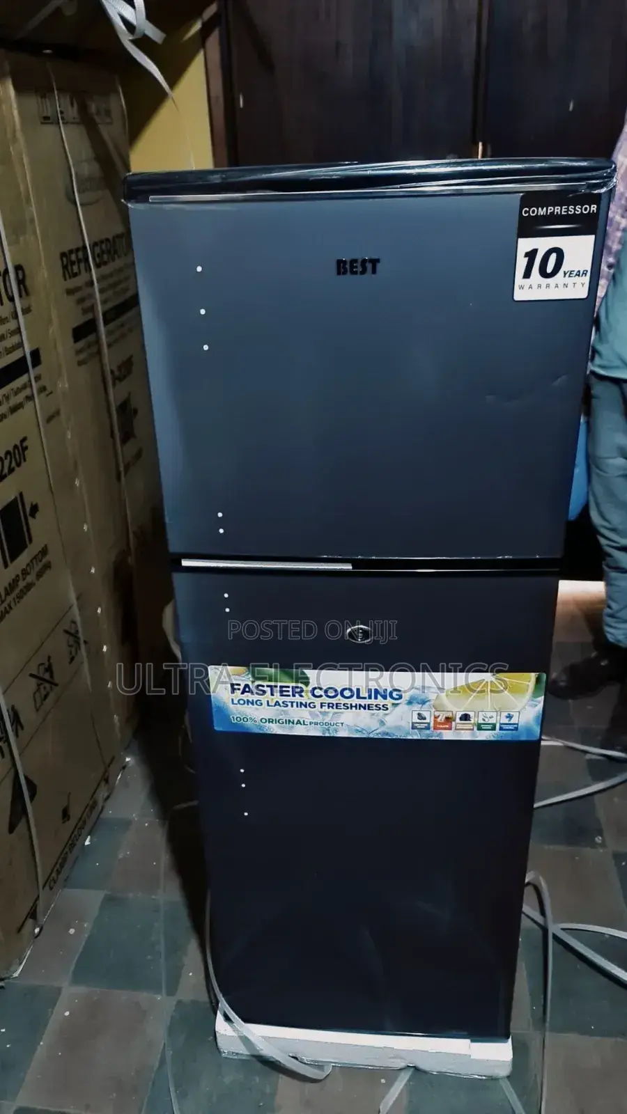 Best Refrigerator, Likely Model 220f Based on the Packaging,