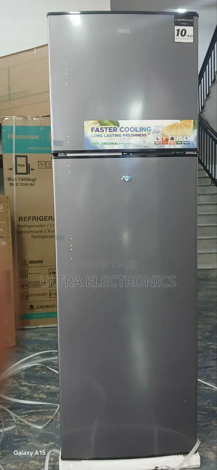 Focus 400 L Refrigerator, a Double-Door Appliance Available
