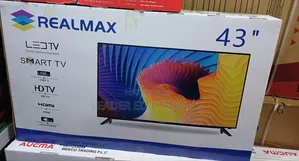 Realmax 43" Smart Android Tv – Double Glass Design