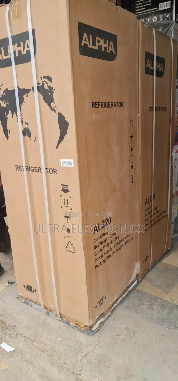 Alpha Refrigerator Is a Top-Mount, Double-Door
