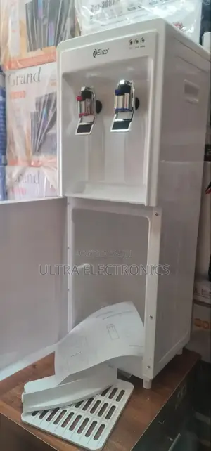 Enzo Hot and Cold Water Dispensers With Integrated Cabinets.