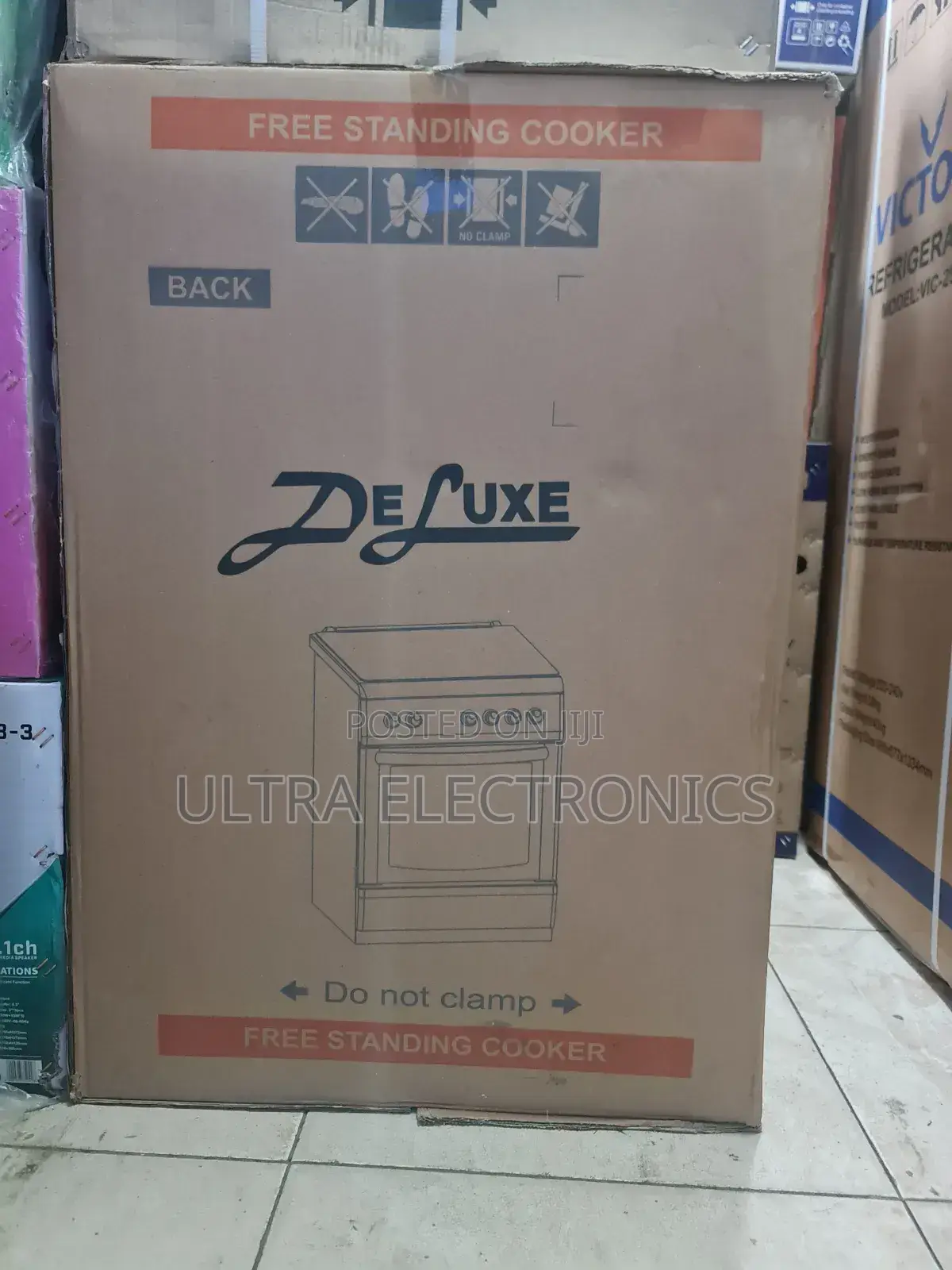 Deluxe 60x60cm Freestanding Electric Cooker, Commonly