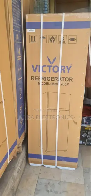 Victory Refrigerator, Likely Model MND-260 Based on the Packaging