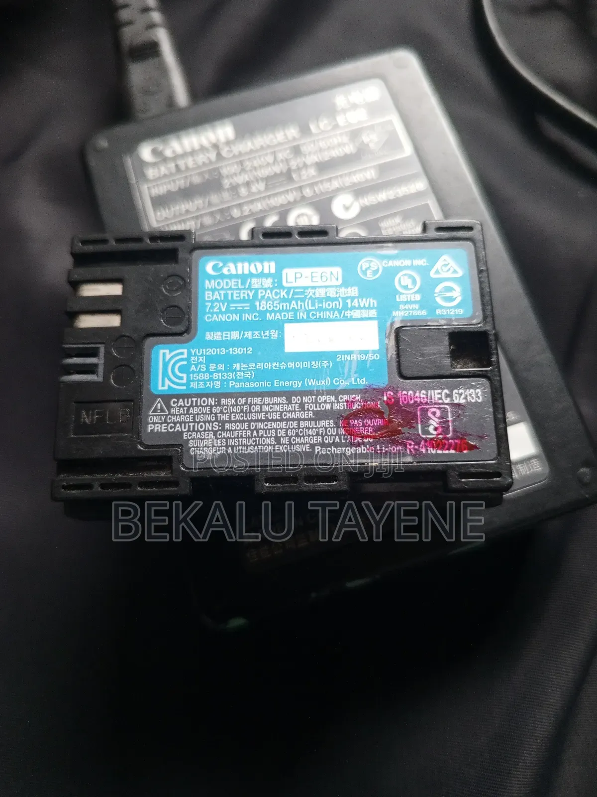 Canon Battery and Charger