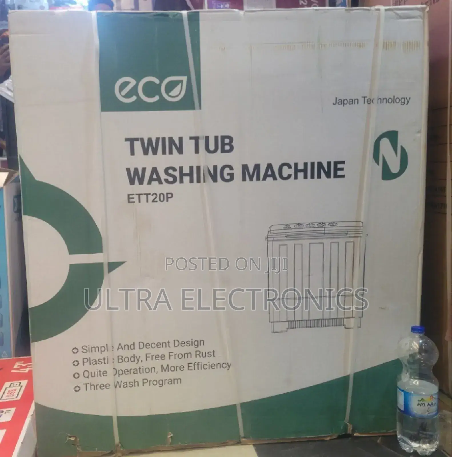 Eco Twin Tub Washing Machine (Model Ett20p). Technology 2okg