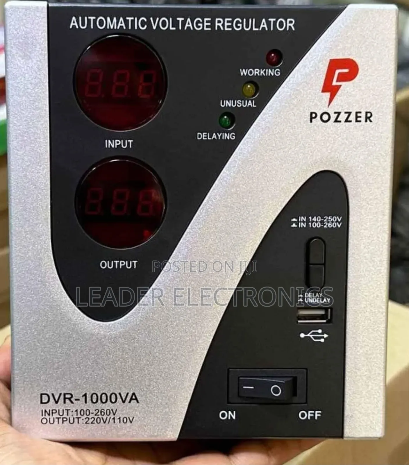 Pozzer Digital Stabilizer 1000 Watt