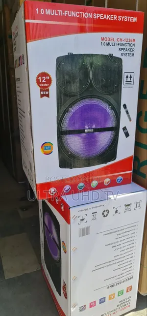 Rigera Ch-1236m Is a 1.0 Multi-Function Speaker System Featuring