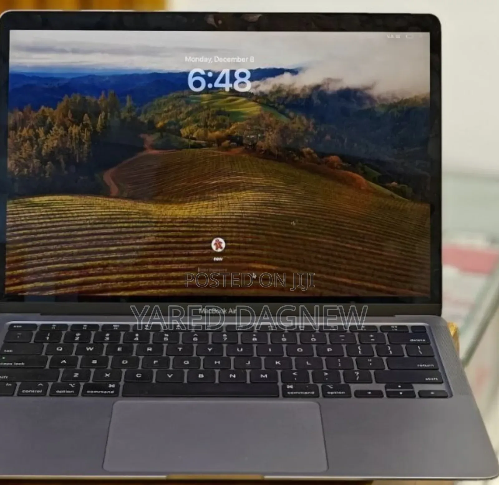 New Laptop Apple MacBook Air 2020 M1 8GB Apple M1 SSD 256GB