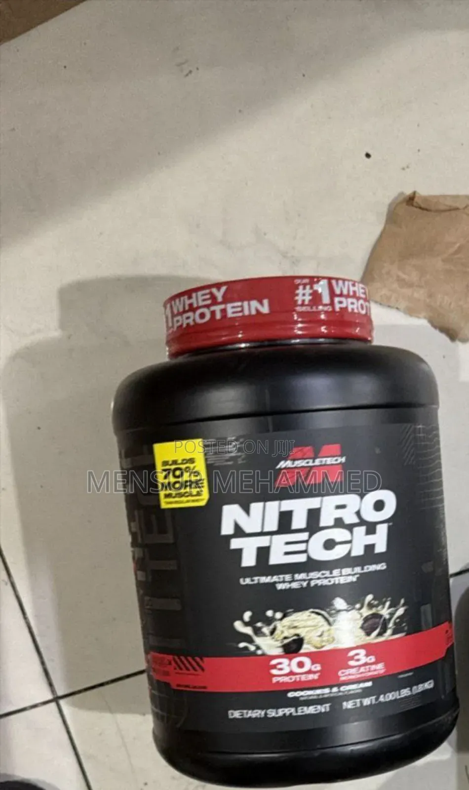 Whey Protein(Nitro Tech)