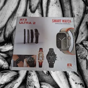 At3 Ultra 2 Smart Watch Set – Wireless Charging