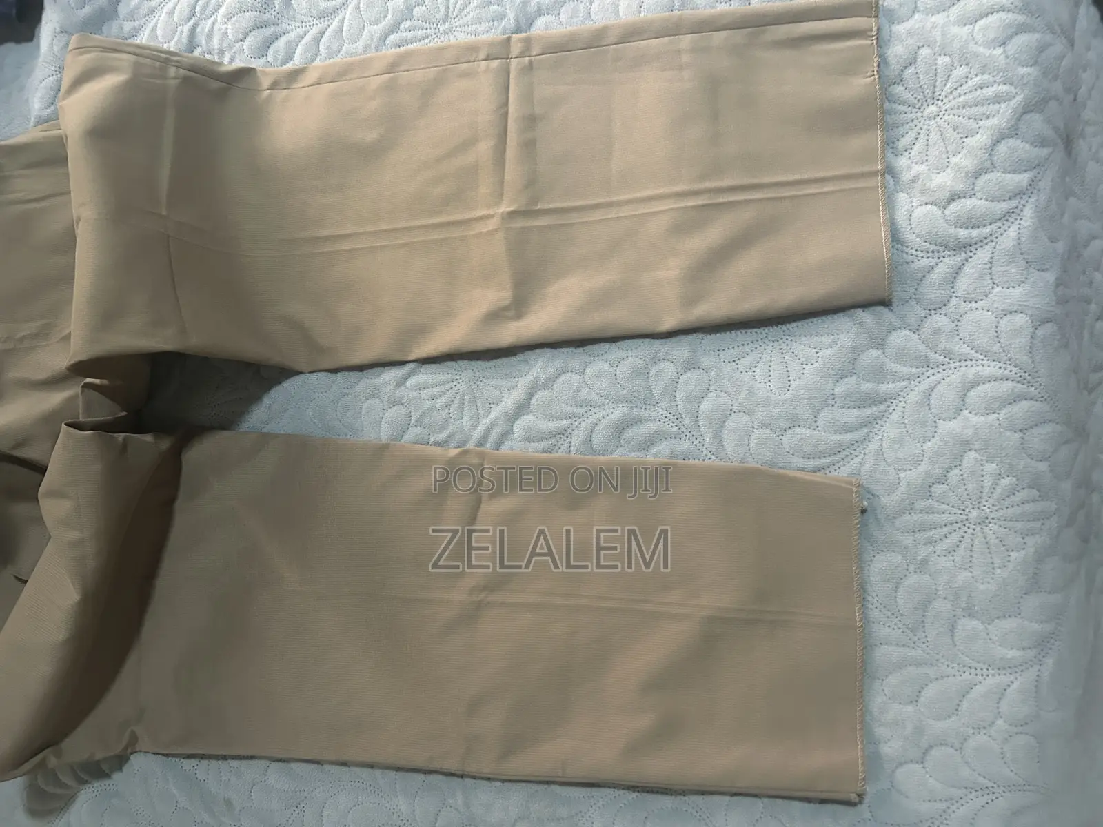 Men’S Smalto Trouser, Beige Color.