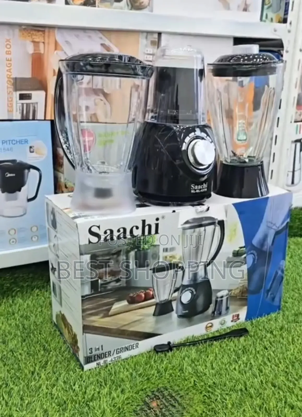Saachi 3 in 1 Blender Dubai Standard 1.6 Liter