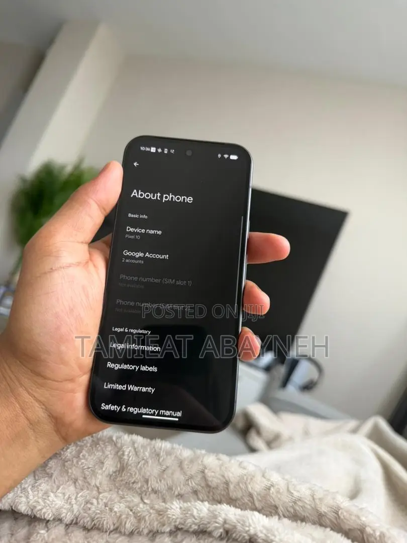 New Google Pixel 10 128 GB Black