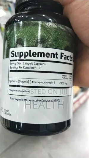 Organic Spiriluna 90 Capsule 2000mg
