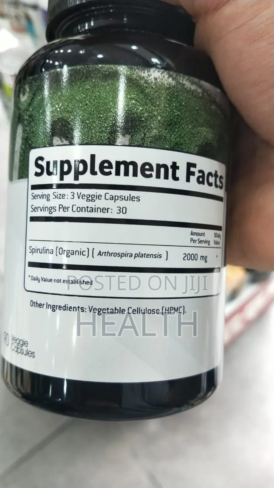Organic Spiriluna 90 Capsule 2000mg