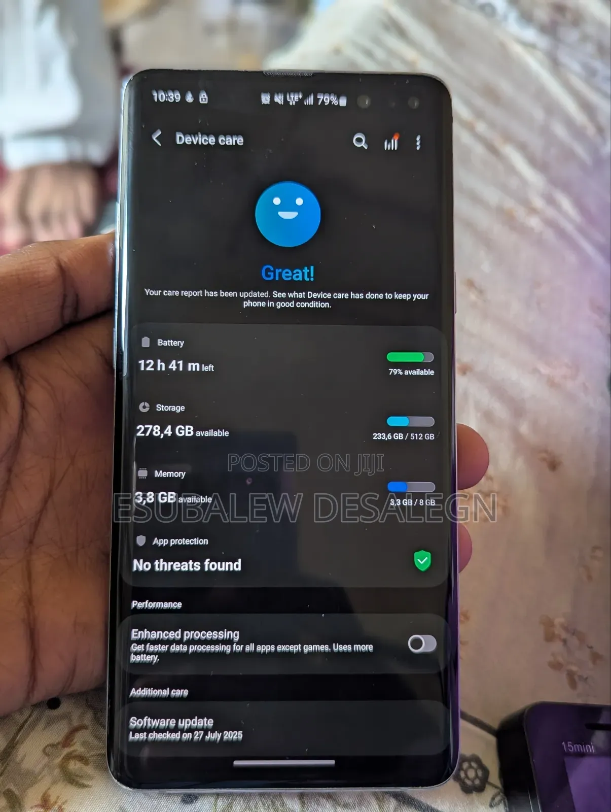 Samsung Galaxy S10 5G 512 GB Black