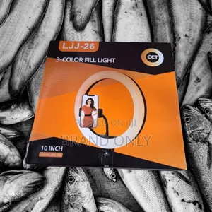LJJ-26 10-Inch Ring Light – 3-Color Fill Light