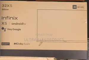 Infinix X5 32-Inch Android Tv. Size: 32 Inches (80 Cm) Screen.