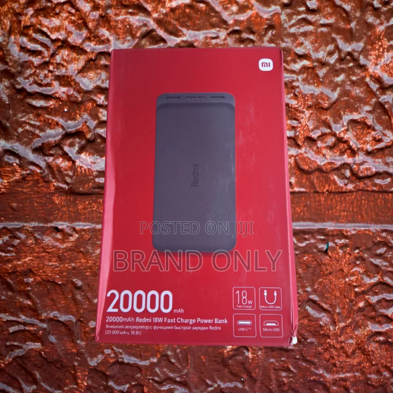 Original Xiaomi Redmi 20,000mah Fast Charge Bank