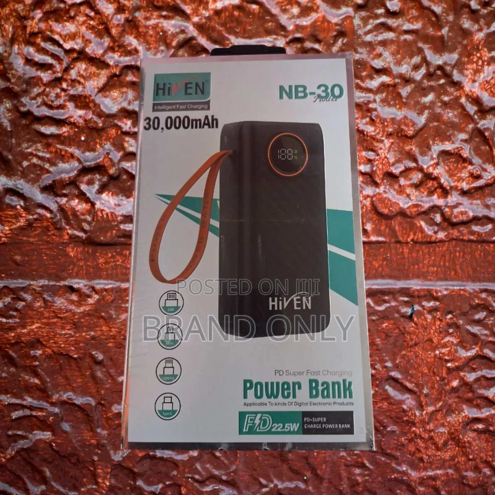Massive Capacity! Hiven 30,000mah Super Fast Bank