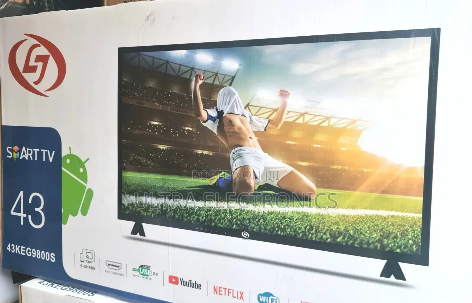 Lj 43-Inch Android Smart Full Hd Led Tv. Resolution: Full Hd With